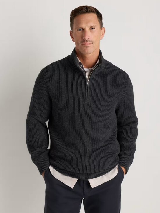 Quince Other - NWT Men's Quince 100% Organic Cotton Ribbed Quarter Zip